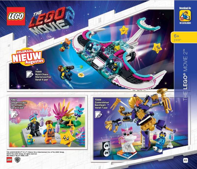 Lego movie 2 2024 summer 2019 sets